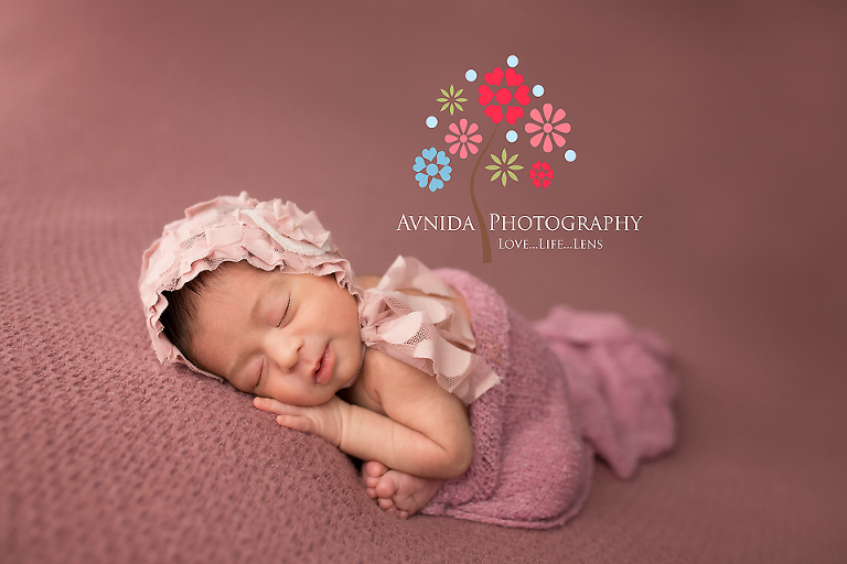 Newborn Photography Saddle River NJ - Avery goes Chic style
