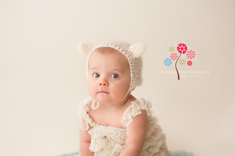 6 month Baby Photography New Vernon NJ - Is it just me or does she looks mischievous