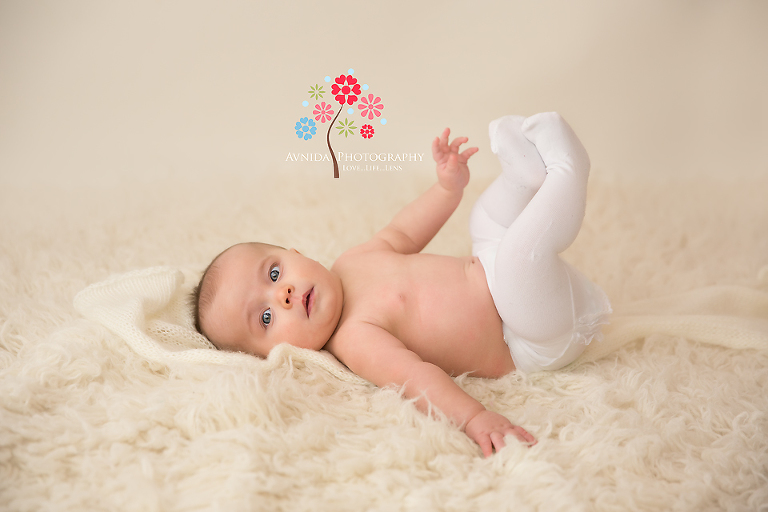 6 month Baby Photography New Vernon NJ - Next time you will see me in the Olympics
