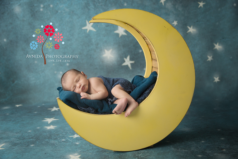 Boonton Newborn Photography Montville NJ - I love you to the moon and back
