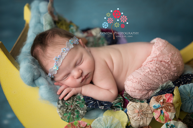 Newborn Photos Basking Ridge NJ - a close up