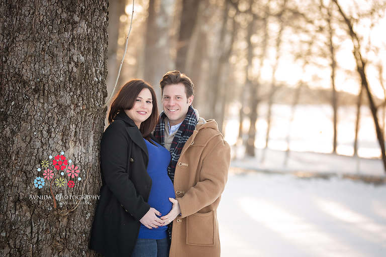 Maternity Photography Rutherford NJ - the little one brings out the smiles