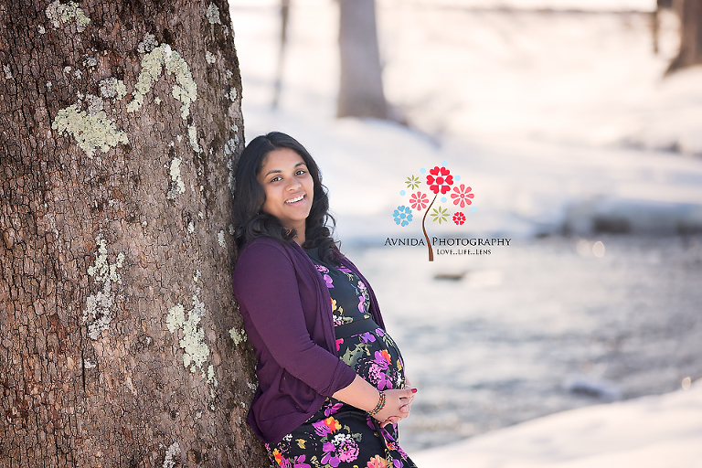 maternity pictures NJ - beautiful scenery is a must for maternity photography
