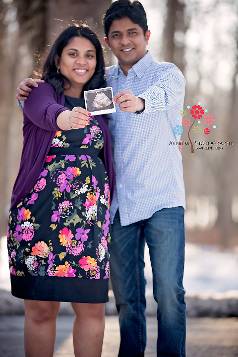 maternity pictures NJ - the sonogram photograph