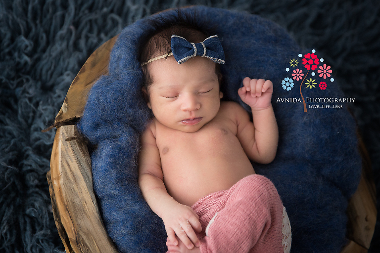 Newborn Photography Central NJ: Maya is the little gift that came wrapped in a blow