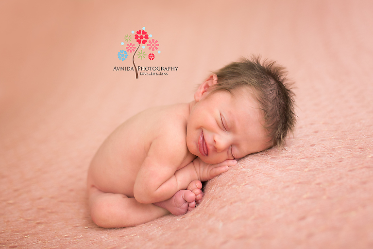 Newborn Photography NJ Bergen County: Smiles like these make newborn photography sessions absolutely worthwhile