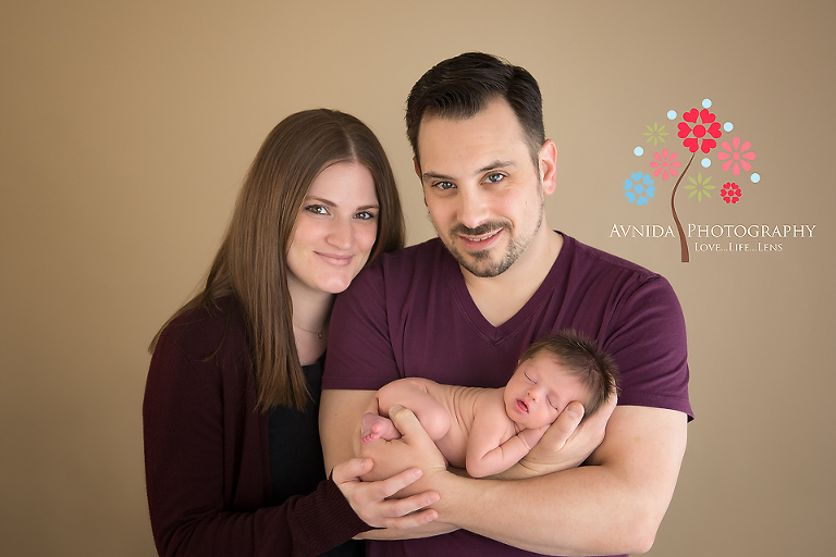 Newborn Photography NJ Bergen County: The family is complete with the arrival of little princess Mya