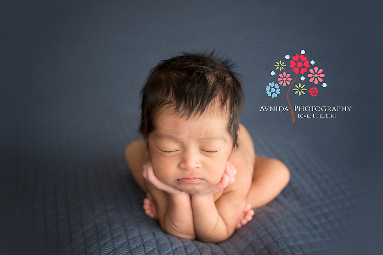Baby Photographer NJ: The yogi and his frog pose. Difficult but this little baby makes it look so easy.