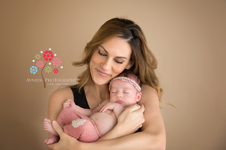 Mom and baby photo shoot