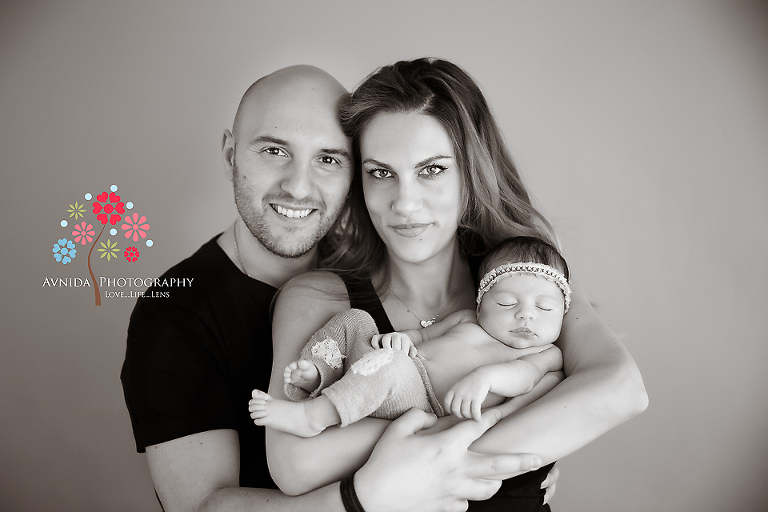Beautiful family photograph from Viviana's Newborn Baby Portraits