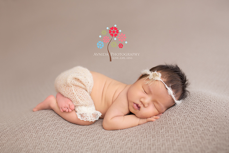 Perfect pose, perfect cheeks. Shabby Chic couture. For the best photography newborn
