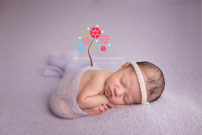 Newborn Photography and a little girl- by Avnida Photography
