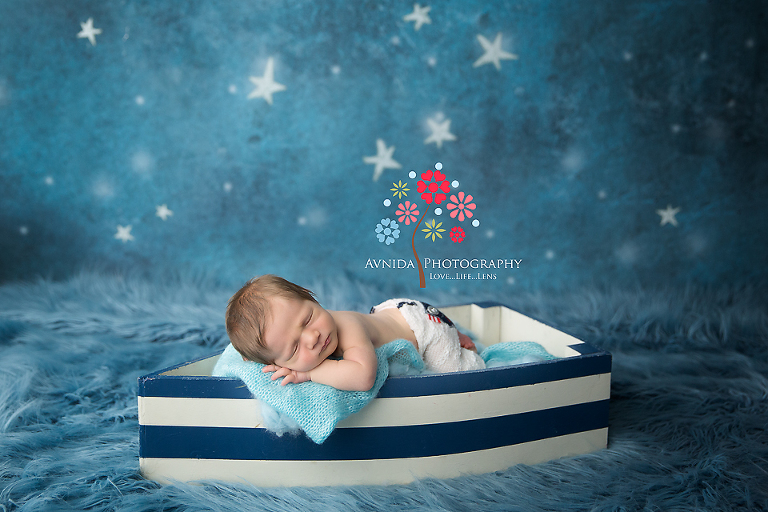Baby Boy Newborn Pictures by Avnida Photography