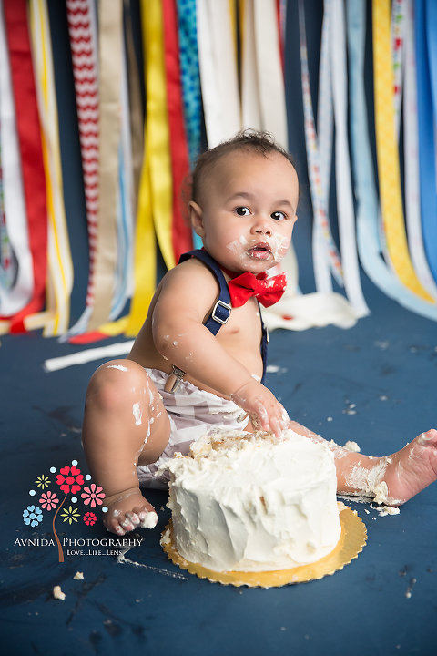Time to get some milk for the cake. Cake Smash Photography by Avnida Photography.
