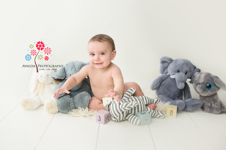 West Orange NJ Baby Photographer - Sebastian goes partying with his friends