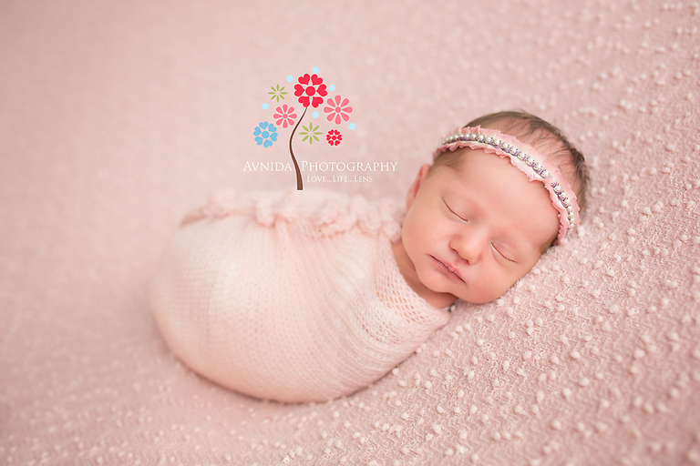 West Orange NJ newborn photographer- there is something about this photography - probably the fact that she looks so cute bundled up that made me bring it up again and again when I was editing it - I just loved it