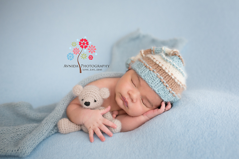 Verona NJ newborn photographer - And his friends join him for Marcos' newborn photography photoshoot