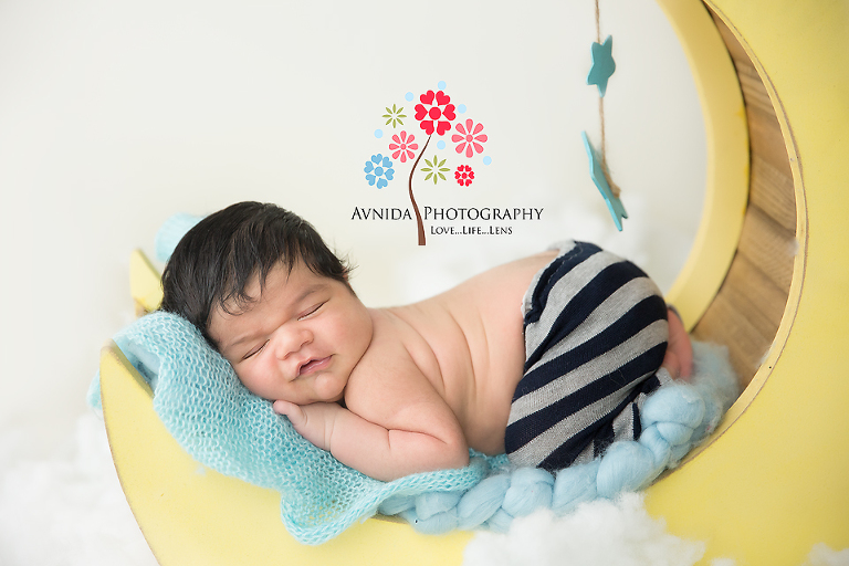 Verona NJ newborn photographer - You see those cheeks I have been talking about - Cute aren't they