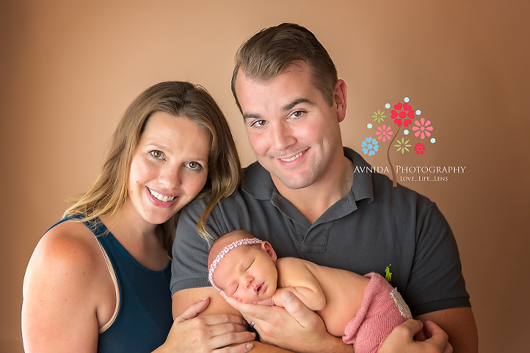 Newborn Photographer Ridgewood NJ - The beautiful family pose