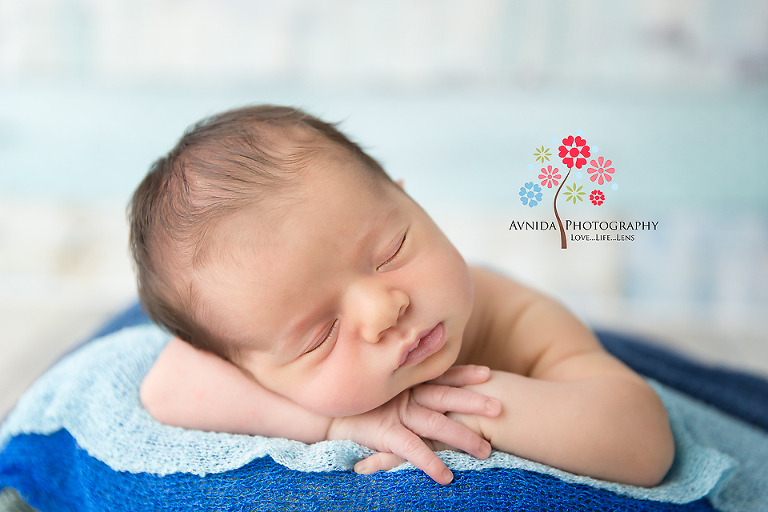 New Jersey Newborn Photographer - A close-up shot or you might call it as cuteness overload