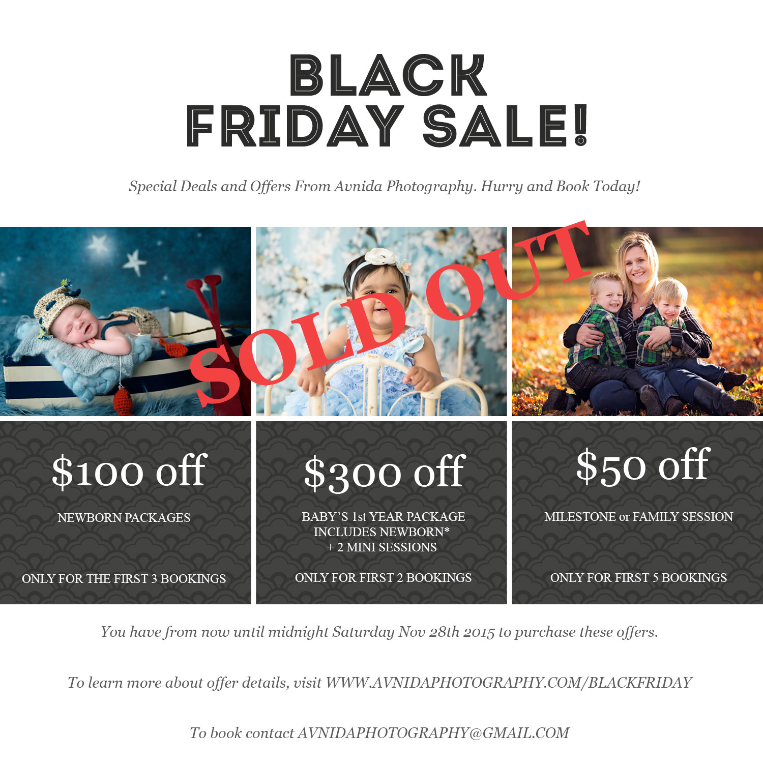 BLACK FRIDAY SALE! Up to $300 Off for Photo Sessions! - Does Nordictrack Offer Black Friday Deals