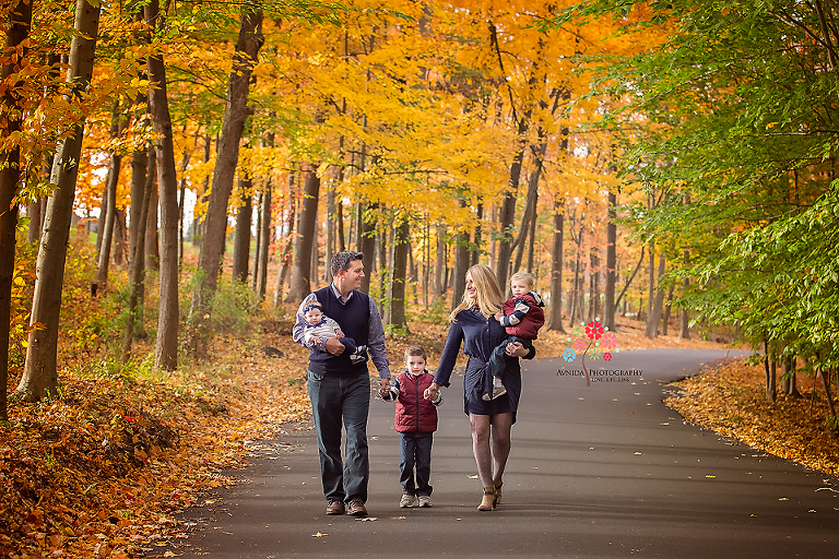 fall family portrait new jersey - this will be a walk down the memory lane
