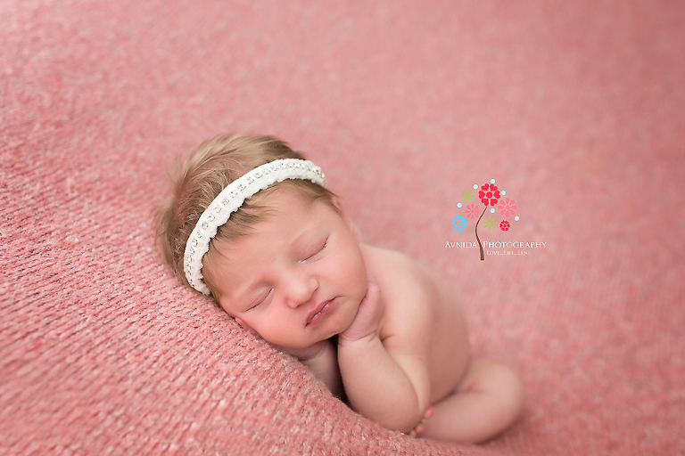 Newborn Photographer Chatham Township NJ- After all, the weight of the world is on her shoulders :)