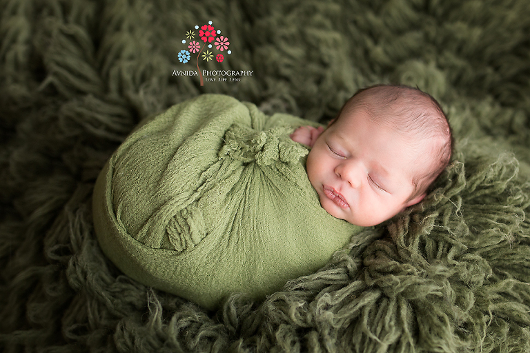 Newborn Photography New Brunswick NJ - "Bundle of joy". When people say that, this is what they mean.