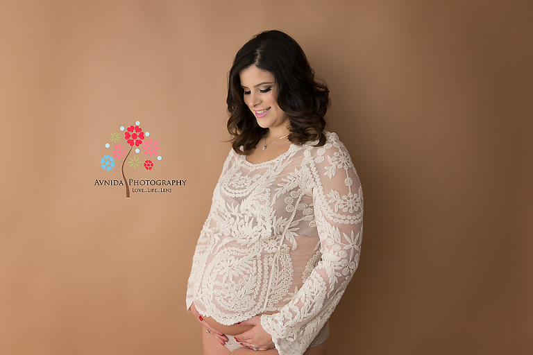 Maternity Photography Somerset County NJ - See the smile I was talking about?