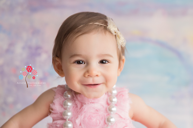 Cake Smash Photography Far Hills NJ - You wanted a smile, right? :)