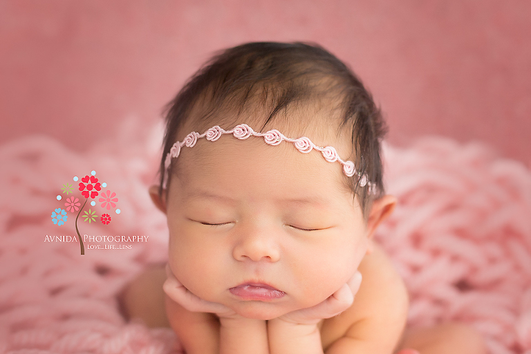 Baby Huong's Newborn Photography Montgomery NJ session - This is the best newborn photography session pose, and we at Avnida Photography rock it