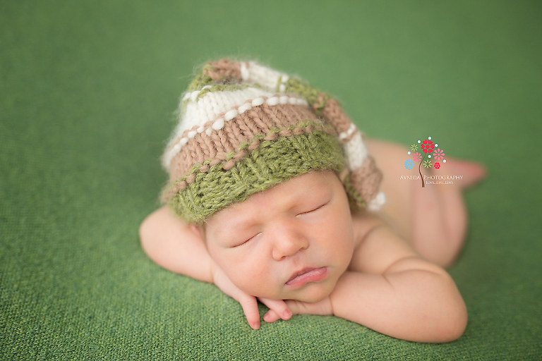 Newborn Photography Randolph NJ - This is the true meaning of a natural photograph with the right mix of brown and green - natural baby photography NJ by Avnida Photography