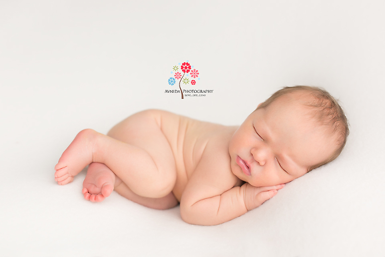Newborn Photography Randolph NJ - This is why I love white - it creates this serene and calm feeling that accentuates the innocence of a newborn