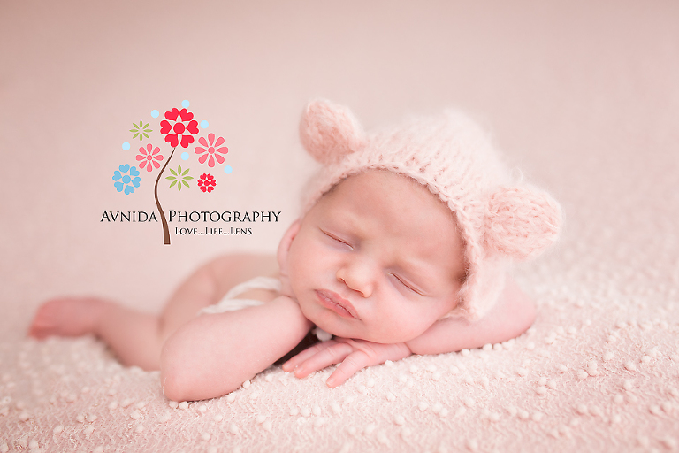 Newborn Photography Somerset County NJ - Just look at those perfect expressions - Wait a minute you want me to lie down and put my right hand on my chin - this is so much work