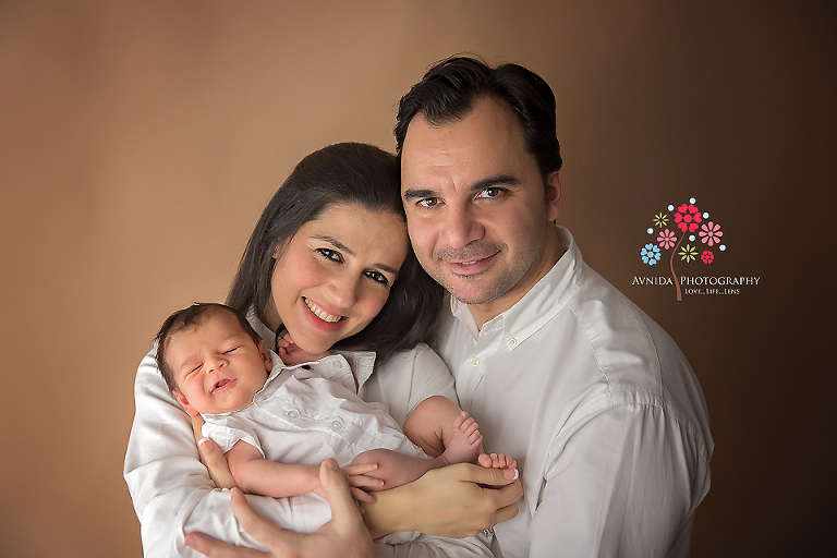 Newborn Photography Chatham NJ - Have you seen the cool way in which Baby Oz is smiling - isn't that just too cute