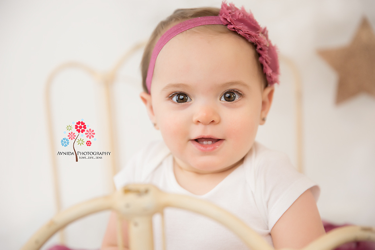 Cake Smash Photography Tewksbury NJ - Didn't I tell you about the cute eyes - also love those two little teeth that are starting to emerge