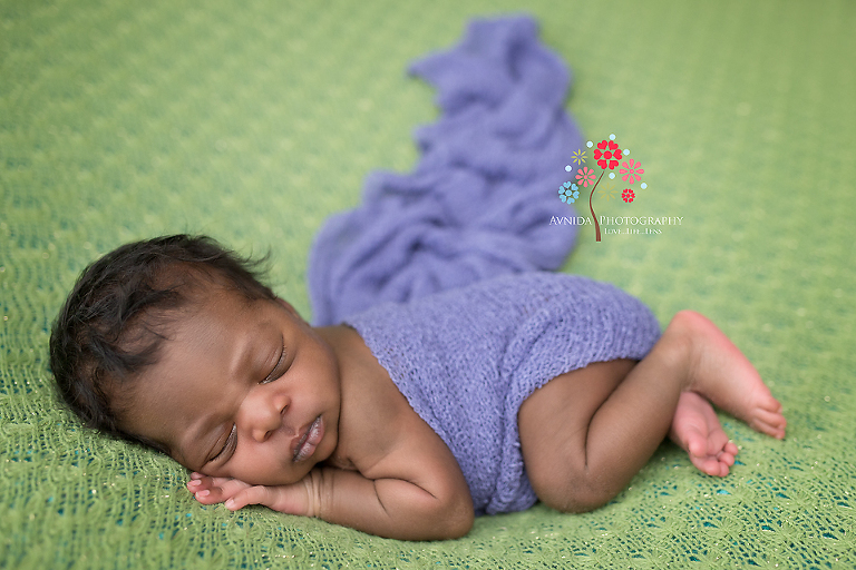 Newborn Photographer Vernon NJ - You know what's better than a cute baby - A cute baby how sleeps peacefully and lets you get creative with the poses