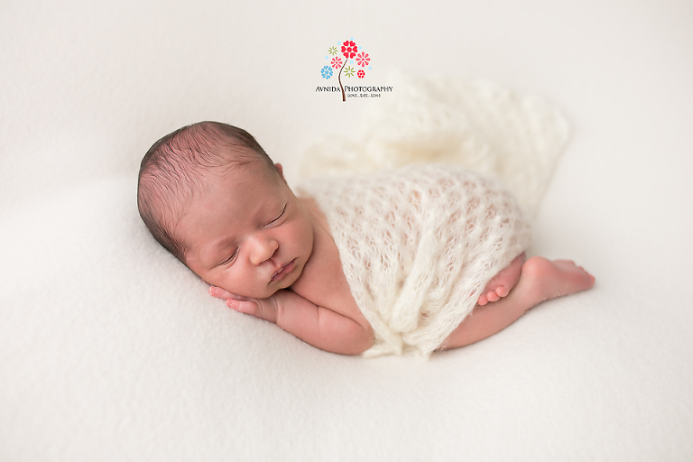 Newborn Photography Englewood NJ - So I have talked many times about the joy of photographing a newborn baby in white - and what's even better is white on white - this is a classic folks - it just doesn't get any better