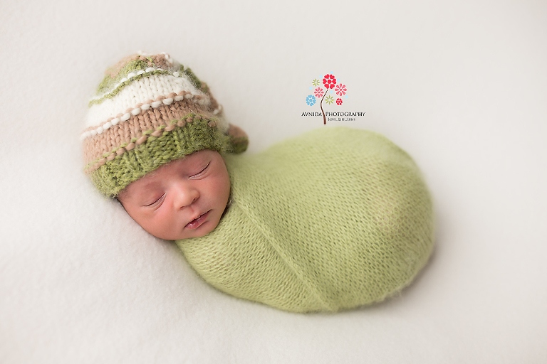 Newborn Photography Englewood NJ - The real benefit of having photographed 300 plus newborns is that you really can imagine the color combinations that the newborn will look awesome in