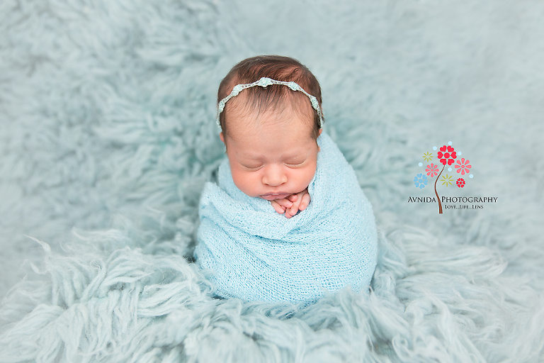 Newborn Photographer Saddle River NJ - Baby Anisa was so squishy and petite when she came by our studio for her newborn photos - We loved every moment of photographing her