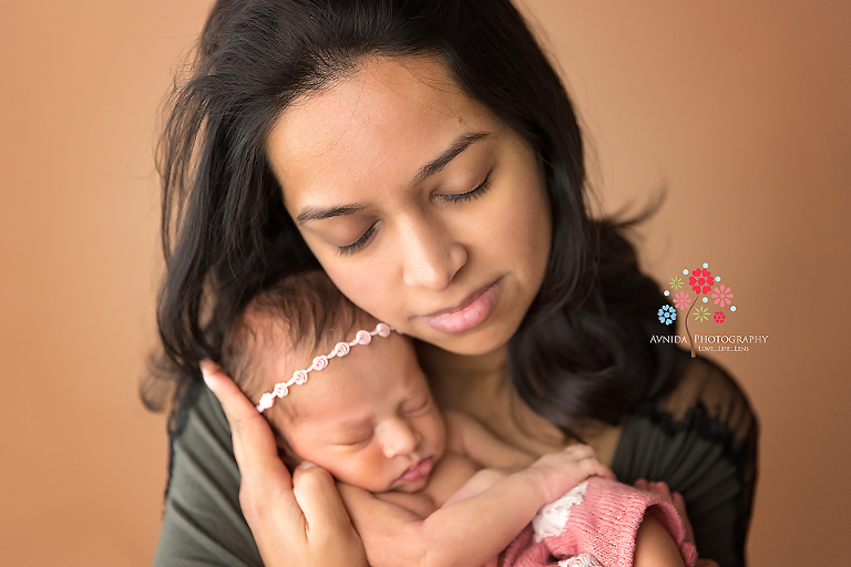 Newborn Photographer Saddle River NJ - There is something special about Fathers and their daughters but sorry guys, the bond of a mother will her child is beyond this world