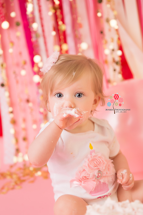 Cake Smash Photography Princeton NJ - You can't be serious about this - you are asking me to stop so we can clean up - what is wrong with you - this is the most fun time a kid can have