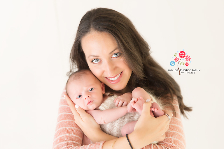 Newborn Photography Milford NJ - Didn't I tell you about his eyes - magnetic aren't they just like his mom's