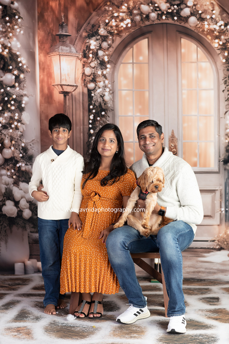 White Winter Wonderland photo session with Avnida Photography - amazing holiday photos
