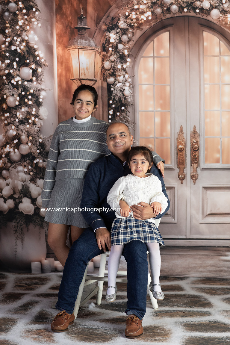 White Wonderland Holiday Photo Shoot - NJ's best family photographer