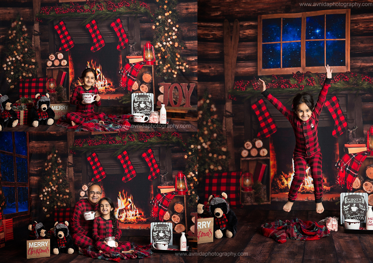 A-Warm-Cozy-Cabin-Photo-in-the woods photo setup-by-Avnida-Photography-in-New-Jersey