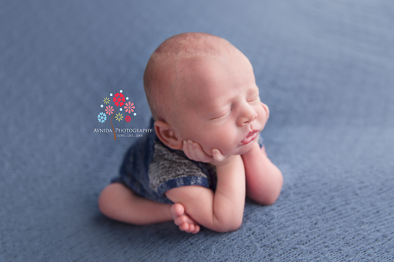 Basking Ridge Newborn Photography NJ - ...or whether you look at him from the side
