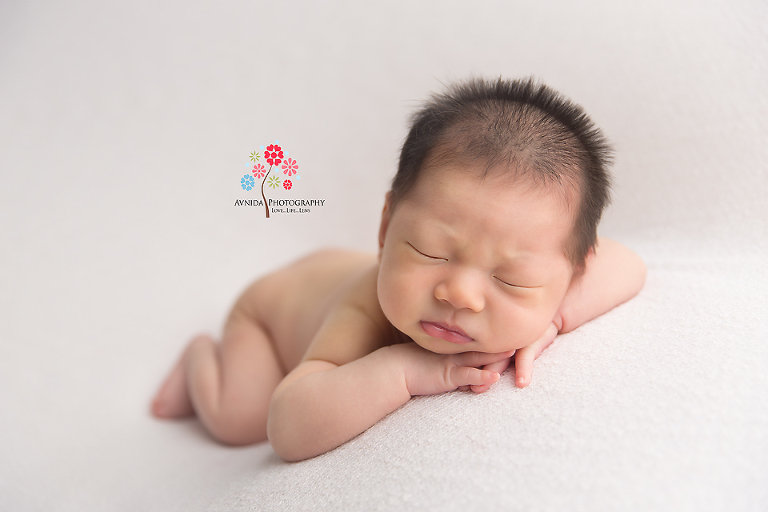 Newborn Photography Franklin Lakes NJ - And finally for my favorite color, white - see the serenity it creates in the photography