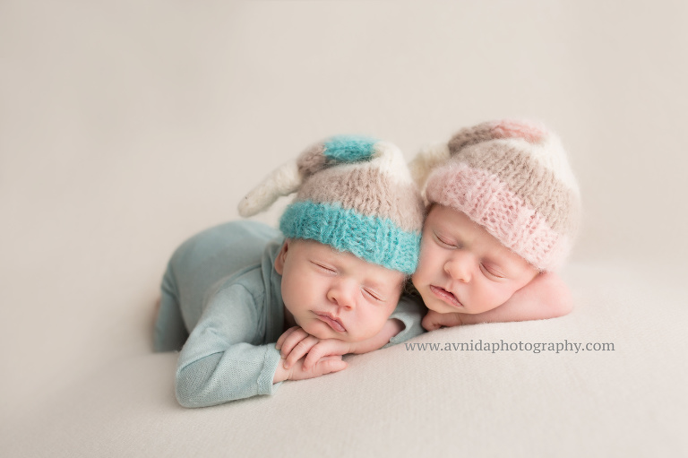 Newborn photographer nj - twins photography