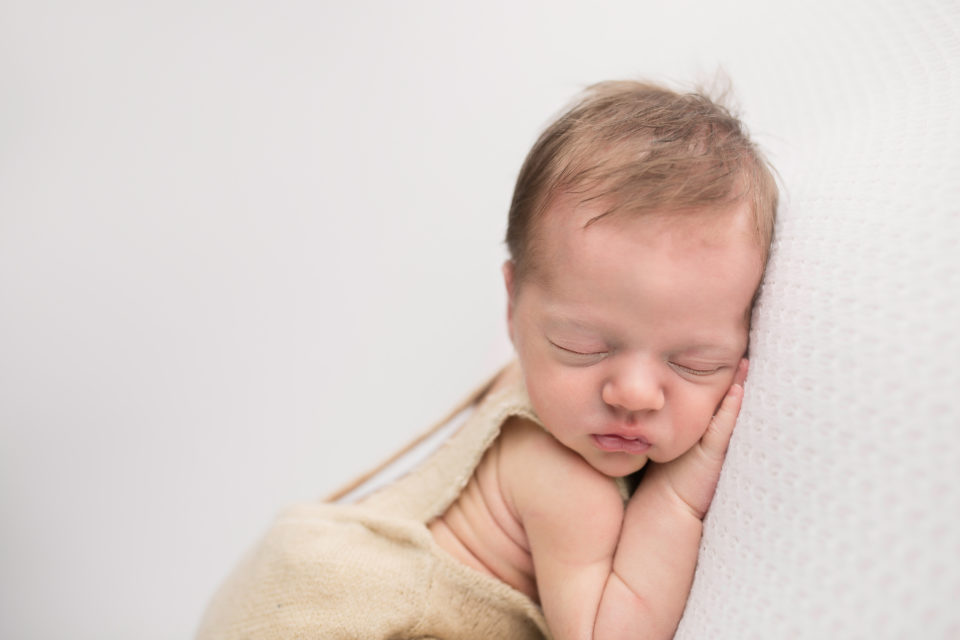 Newborn Photography Avalon NJ - The best sleep of the year award goes to Baby Oskar